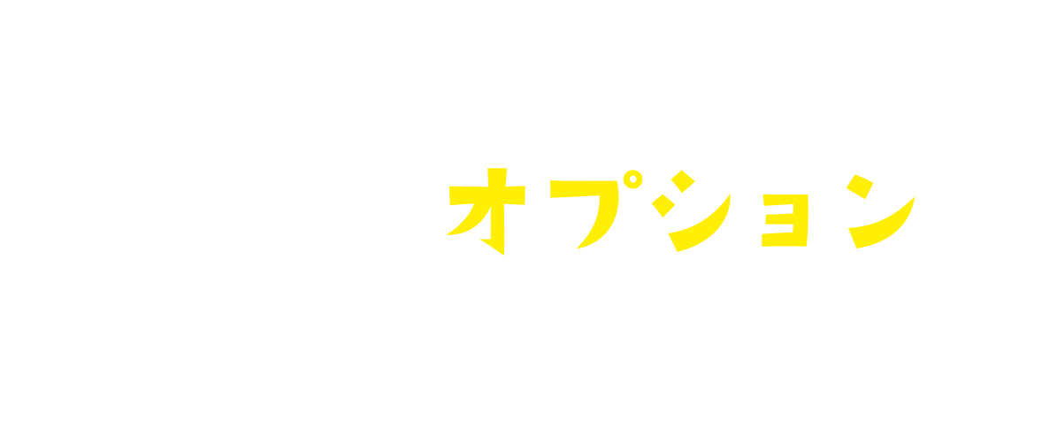 かゆいところにも手が届くオプションもご用意しております