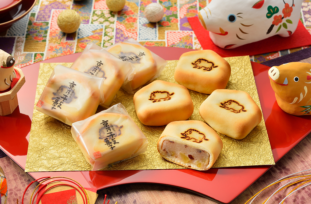 京乃干支菓子 商品ページの制作実績メイン画像